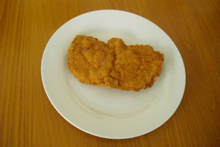 Smažený vepřový řízek (kotlet, trojobal)