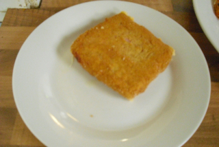 Smažený sýr se šunkou (sýr,šunka,trojobal)