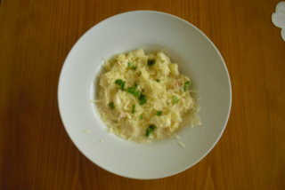 Noky s lososem